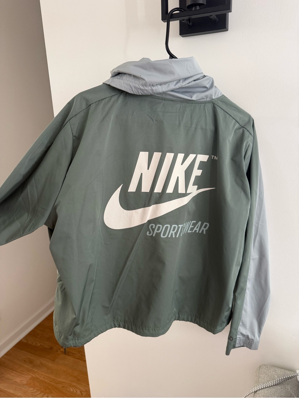 Nike Green Sportwear Windbreaker Jacket